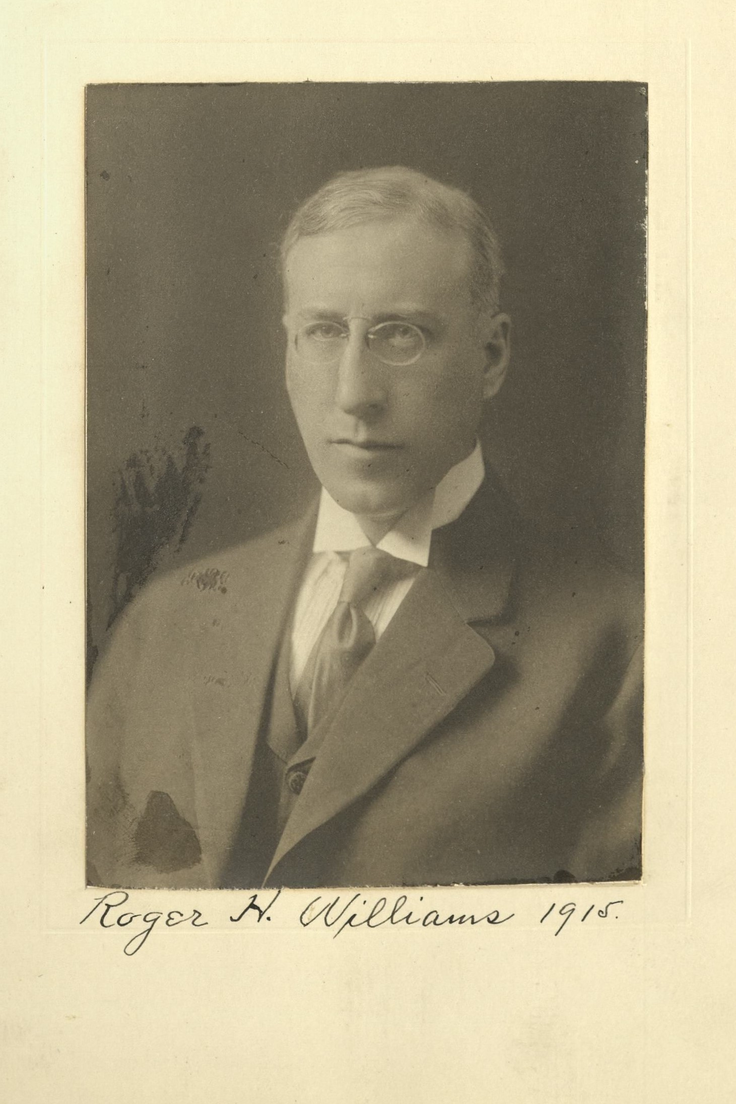 Member portrait of Roger H. Williams